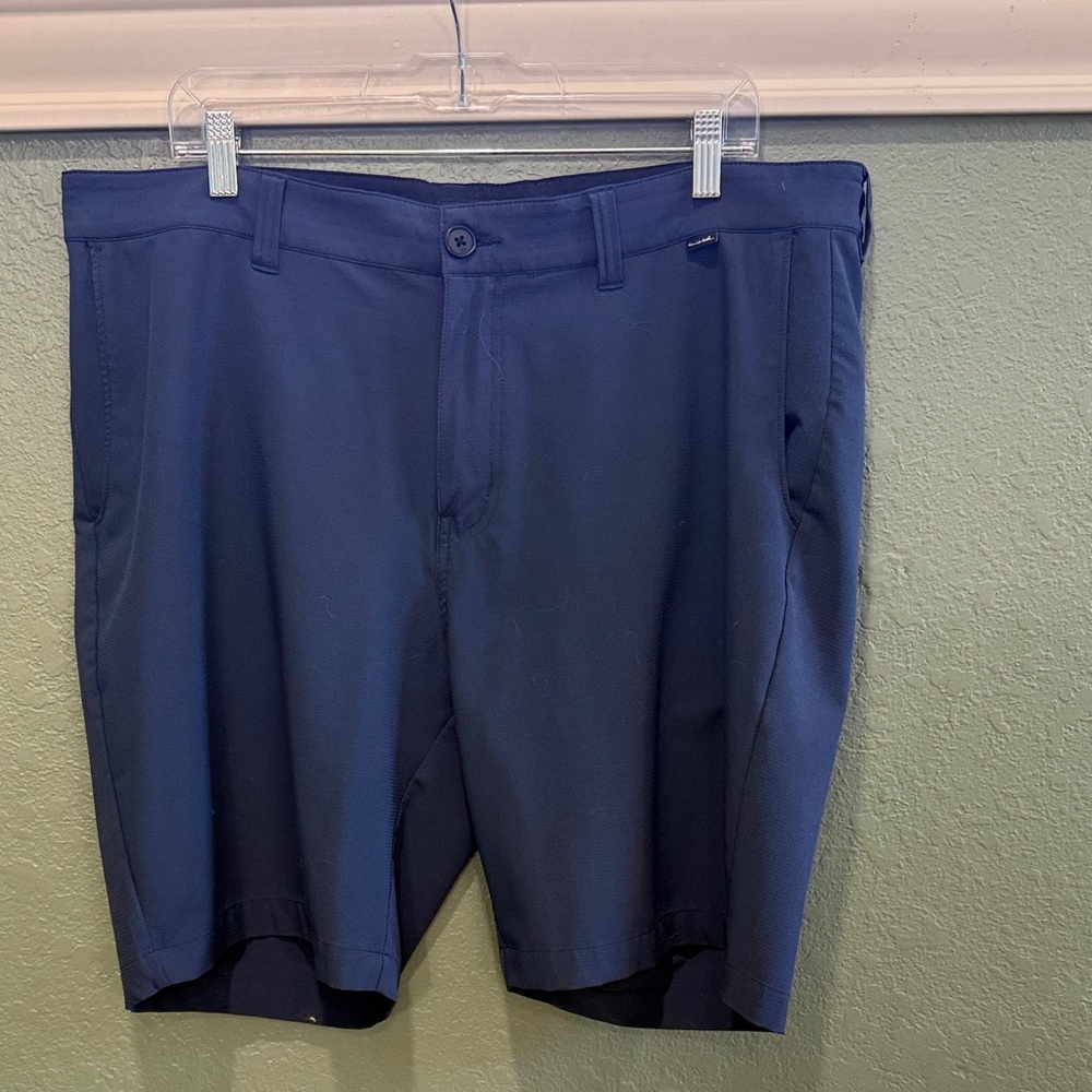 Travis Mathew Navy Men's Flat Front Shorts